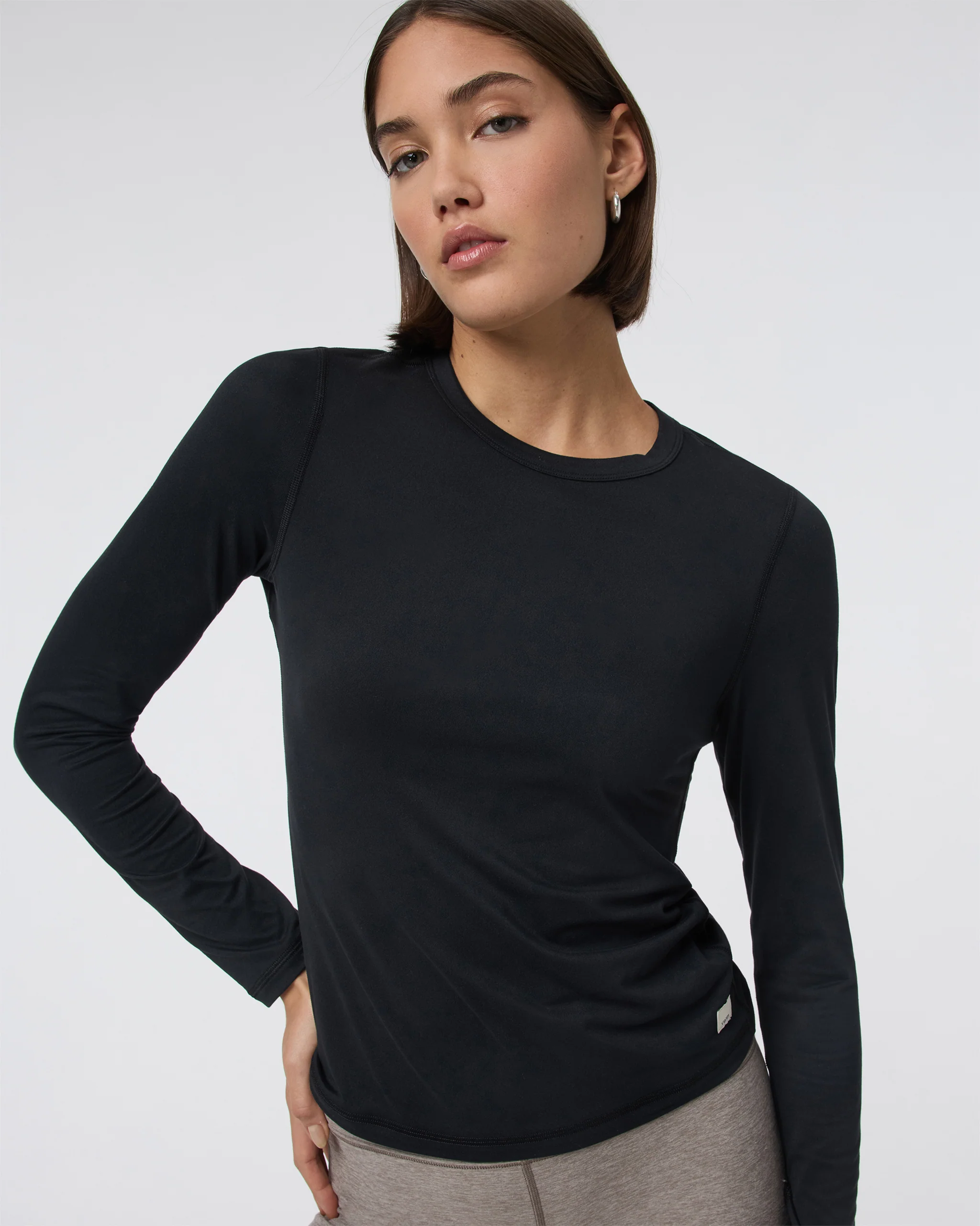 Long Sleeve Lux Crew Tee 1 Long Sleeve Lux Crew Tee