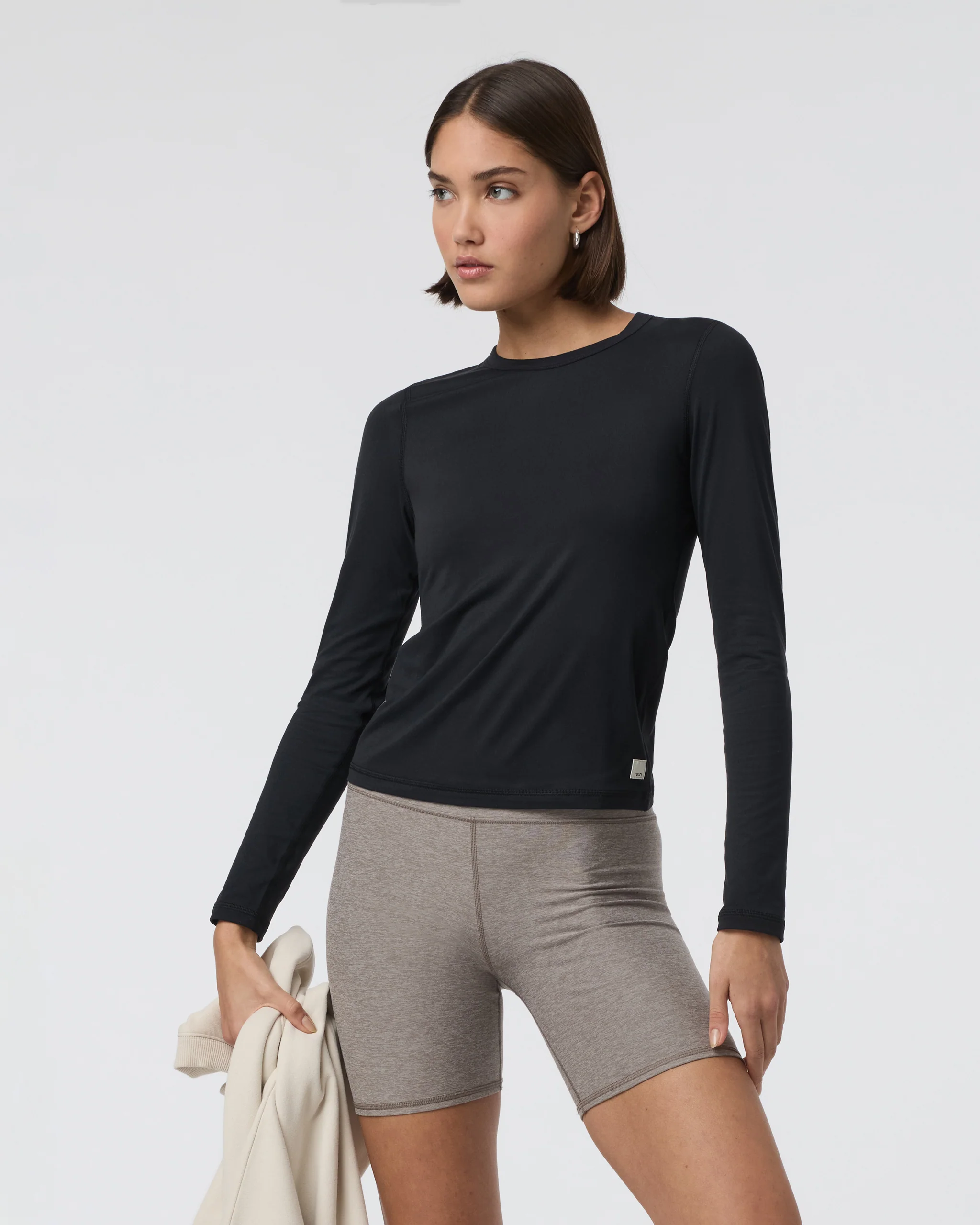 Long Sleeve Lux Crew Tee 4 Long Sleeve Lux Crew Tee